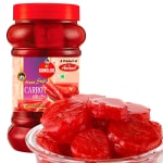 Gongloo Homemade Carrot Murabba, Gajar Ka Murabba, Sweet Carrot Murabba (1 KG) Carrot Murabba