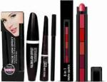 MISTY ALLE 3 IN 1 EYE MAKEUP (MASCARA, KAJAL, EYELINER) WITH 5IN 1 RED ADDITION LIPSTICK