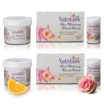 NutriGlow Skin Whitening Bleach Cream, Covers Up Unwanted Facial Hair, All Skin Types 43gm Each (Pack of 2)