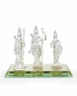 Osasbazaar Silver Ramdarbar Statue Set ( 19.2 x 11.9 cm )