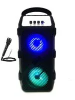 Musify Trending Deep Bass | |Disco Light |Wireless Speaker |with Karaoke Mic |Support Aux, USB & Fm-Radio |Compatible With All Kind Of Smartphones & Bluetooth Devices | Mini Party 20 W Bluetooth Home Theatre