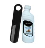 Sheppits Premium Suede Nubuck Shoes Cleaner & Shoe Horn (Black) Combo | Shoe Care Kit
