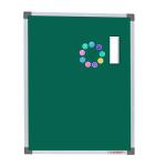 ALKOSIGN Platinum Series (1.5ft x 2ft) Magnetic Green Chalk Board/Writing Board for Kids, Home & Office