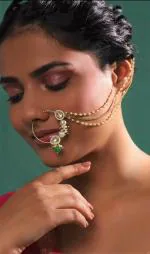 Verma CollectionVerma Collection Gold-Plated Plated Alloy Nathiya