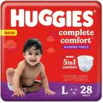 Huggies Complete Comfort Wonder Pants Large with 5 in 1 Comfort