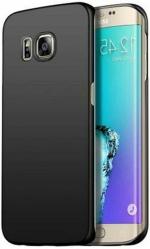 XOVO Back Cover for Samsung Galaxy S6 Edge (Black, Dual Protection, Silicon, Pack of 1)