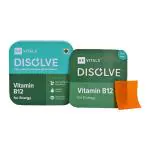 HealthKart HK Vitals DISOLVE Vitamin B12, for Energy, No Added Sugar, Orange, 30 Strips