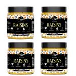 Pack of Four 200 G Raisin Packs - Perfect for Snacking and Baking