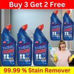 BLISS & BLUSH Toilet Cleaner blue 2500ML Citrus, Germ & Stain Blaster Disinfectant Toilet Cleaner Liquid |Suitable for Toilet Bowls