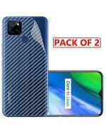 GADGETRONICS (Pack of 2 )Oppo Realme V3 Transparent Plastic Scratch Resistant Back Screen Protective Film