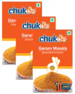 Chukde Garam Masala, Unique Blend of 13 Spices, 300g, Pack of 100g x 3