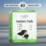 Cailin Care Extra Long Cotton Sanitary Pads Sanitary Napkins (Total 40 Pads | XXXL | 320mm)