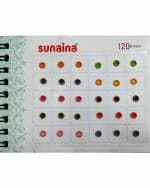 SUNAINA Original Mini Spiral Forehead Bindi 4mm (120 Pieces)