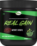 Riffway Real Gain Weight Gain Powder, Lean Mass Weight Gainer Men Women, Whey Protein Weight Gainers/Mass Gainers (100 g, No Flavour)