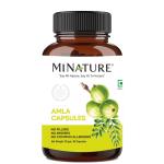 MINATURE 100% Natural Amla Capsule| Health Capsules | 30g, 60 Capsules