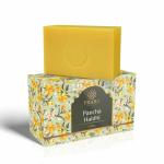 PRABA AYURVEDHA Pancha Haldhi Soap | 5 Turmeric Soap for women |Organic Handmade soap| Natural kasthuri manjal Ayurvedic soap| Haldi Sabun with Coconut Oil | 100 gms