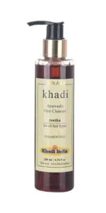 SWATI KHADI Herbal Hair Cleanser Shampoo For Hair Nourishing Conditioning Reetha Repairs Damage Fights Hair Growth, 200 Ml (Pack Of 2)