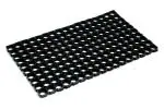 Rk Mats Black Rubber, Multi-Purpose Floor Mat 30X18 Inches