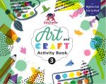 Art and Craft Activity Book 3 for 6-7 Year old kids with free craft material Pegasus Paperback 48 Pages