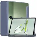 ProElite Cover for OnePlus Pad Go 11.35 inch Case Cover, Smart Flip Case Cover for OnePlus Pad Go 11.35 inch Transparent Back with Pen Holder, Lavender (Will NOT FIT OnePlus Pad 11.61)