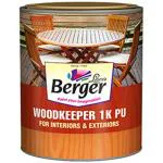 Berger Wood Keeper 1K Polyurethane For Interiors and Exteriors Matt and Gloss Finish - 500 ML