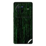 GADGETSWRAP Printed Vinyl Skin Sticker for Vivo X80 Pro (5G) - matrix 3