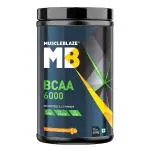 MuscleBlaze BCAA 6000, Instantized 2: 1: 1 Powder with 6 g Vegan BCAA (Tangy Orange, 400 g)