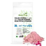 Nutrixia Dry Rose Petals Powder Churna-Sukhi Gulab Ki Pankhudi 50 Gms