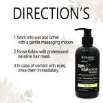 KERATINE PROFESSIONAL Keratin Super Smooth Repair Hair Shampoo 300 ML | Infused with Keratin, Collagen, Argon Oil & Wheat Protein Repair formula for Dry Damaged and Color Treated Hair (KP-45)