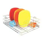 RAB Kitchen Basket Plate Organizer Tray Holder Rack for Kitchen Cabinets Drawer (Code:- Eagle Plate, 19