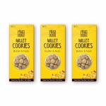 KIRU Millet Cookies Butter & Nuts 3 Box