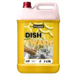 Fivanta Dishwash Liquid 5 Liter Yellow Natural, Plant Based & Eco-Friendly | Removes Tough Grease, Soft on Hands | Baby & Pet Safe