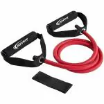 JoyFit Resistance Tube, Toning Tube with Door Anchor for Exercise, Red
