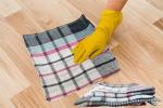 EVERSTORE Cotton Floor Cleaning cloth for office pack of 4