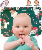 MOM CARES Green Mustard Seed Newborn Baby Pillow Ideal For Round Head Shaping ( 0-12 M)