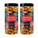 Farmley Roasted Makhana Tangy Tomato Flavored Makhana Jar 180 g