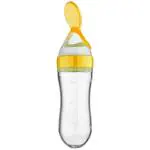 ShopiMoz Pack of 1 Premium First Feed Baby Feeding Spoon Soft Food Grade