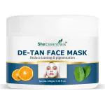 She Essentials De Tan Face Pack For Tan Removal, Glowing Skin, Anti-Acne, De-Pigmentation (100 g)