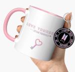 NH10 DESIGNS BTS Printed Mug for Girls Boys Birthday Gift for Friends BTS Keychain Music Band V Suga J-Hope Jungkook Jin Jimin Rm, BTS Mug with Keychain (Coffee Mug-350ml) -BN3TMK 12
