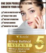 KURAIY Oil Firming Eye Cream for Dark Circles&wrinkles& Fat Granule & Anti-aging Eye Essence Remove Dark Circles Eye Cream