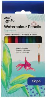 Mont Marte Watercolour Pencils 12pc