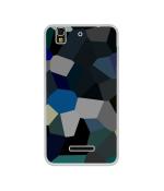 Casotec Mathematical Shape Design Printed Silicon Soft TPU Back Case Cover for Yu Yureka