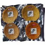 Nutrilogy Khakra ( Jeera, Pani Puri, Plain, Chaat ) Khakra Super Saver Combo Pack of 4 |Handmade | Gujrati Snacks | 800 Gms