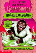 The Deadly Experiments of Dr. Eeek- 4 Gie Yourself Goosebumps - 4 Paperback - R.L. Stine, Scholastic Incorporated (1 February 1996)