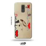 Tweakymod Printed Mom Dad Back Cover For Samsung A6 Plus