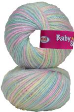 Simi Enterprise Multi, Marble Acrylic Wool Baby Soft 4 Ply Wool Ball Hand Knitting Wool, Art Craft Soft Fingering Crochet Hook Yarn, Needle Knitting Yarn Thread Dye Xa (Pack Of 14)