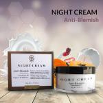 Glamroot Anti-Blemish Night Cream with Mulberry Extract, Kumkumadi Oil, Papaya Extract & Vitamin B3.