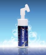 KLEANEX Sneaker Cleaner Premium Foaming Solution | with Silicon Bristle Brush | Shoe Cleaner & Shoe Shampoo | for Sneaker, Nubuck, Canvas, Knit, Trainers, Multi-Material, Suede