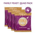 mymillets Jowar Idli Rava 1.6Kg | Sorghum Rava for Weight Loss | Healthy Breakfast | Rich In Protein | Diet Food | Natural Farming 1.6Kg (Pack of 4x400g)