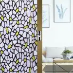 A1 Decor 3D Vinyl Self Adhesive Window Films for Glass Privacy Frosted Glass Films Decorative Window Glass Sticker Home/Office Glass/ Bathroom/ Living Room-Sun Set (12x24 Inchs)